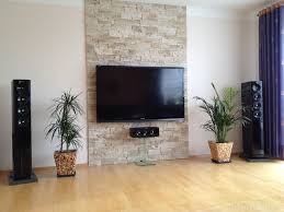 Wohnzimmer Ideen Sweet Home Steinwand Wohnzimmer Wohnzimmerwand I Tv Wohnwand