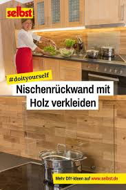 Nischenruckwand Selbst De In 2020 Kuche Alte Kuche Wand