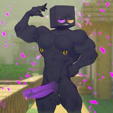 1boy aurus (endertwinks) ball gag balls bara deuzion enderman  endertwinks erect penis erection gag gay genitals half-closed eyes hi res  jewelry long penis looking at viewer lykansden male malemale