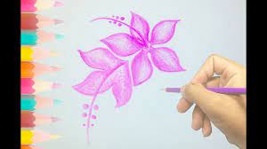 And, now, imagine painting this beautiful thing. Cool Flower Designs Easy To Draw Youtube