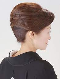 留袖ヘア 毛流れの綺麗な大人アップスタイル 夢館ビューティー 京都 着物着付 ドレスヘアセット メイク 結婚式 およばれ パーティに gaya rambut sanggul rambut rambut panjang