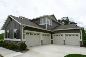 Four Car Garage By Eastbrook Homes Garage Door Design Garage House Plans Exterior House Remodel