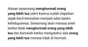 Bagaimana cara menghormati dan mematuhi orang tua saat masih hidup! Menurut Kalian Mengapa Kita Harus Menghormati Orang Yang Lebih Tua Brainly Co Id