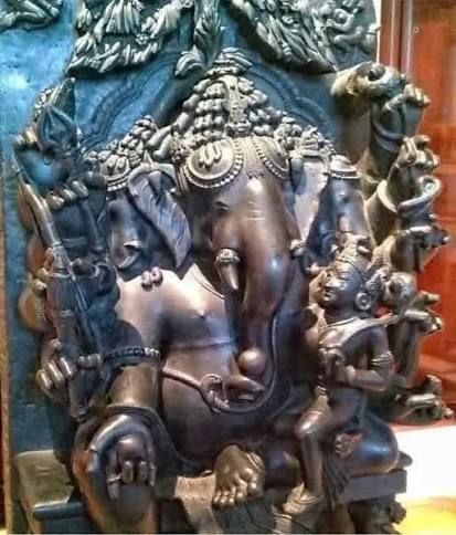 Rare 13th century Ganesha murthi at British Museum