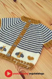 Ari Maya Bebek Yelegi Anlatimli Kolay Erkek Bebek Yelegi Maya The Bee Baby Vest Orgu Bebek Erkek Bebek