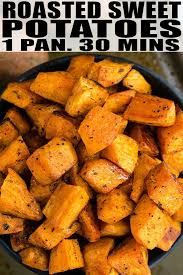 Oven Roasted Sweet Potatoes Recipe Quick Easy Crispy Savory Made With Simple Sweet Potato Recipes Roasted Oven Roasted Sweet Potatoes Sweet Potato Recipes