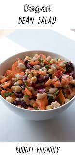 Greek Bean Salad Vegan Recipe Eating Vegan With Me Recipe Vegan Bean Salad Recipes Cheap Vegan Meals