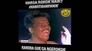 Lo itu pasangannya atau pengasuhnya? 16 Meme Lucu Harga Rokok Naik 50 Rb Bungkus Youtube
