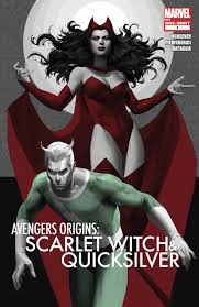 This profile depicts quicksilver of the avengers (marvel comics) as he was during his early appearances. Avengers Origins Scarlet Witch Quicksilver 2011 1 Comic Issues Marvel
