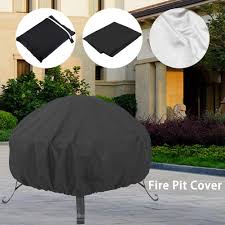 The tree cover helps with ongoing maintenance for trees. Patio Round Fire Pit Cover Heavy Duty Polyester Waterproof Large Fire Pit Cover Garden Patio Outdoor Fire Bowl Cover Heater Cover 33x16 Inch Green Outdoor Fireplace Accessories Home Garden Store Cate Org