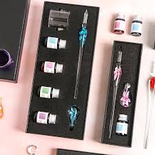 Golden valley stamps and coins has served the midwest as an extensive outlet for quality philatelic and numismatic supplies. Other Collectible Pens Glass Dip Pen Faux Crystal Ink Signature Inside Flower For Writing Art Gift Bump Collectibles