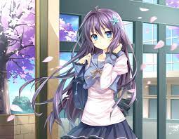 Jan 03, 2021 · read more: Purple Hair Anime Girl Wallpapers Wallpaper Cave