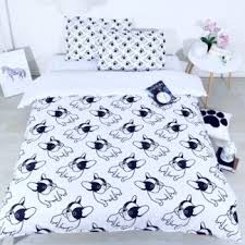 The french bulldog, also known as the frenchie has always been an incredibly sought after breed. Premium Quality Black And White French Bulldog Duvet Cover