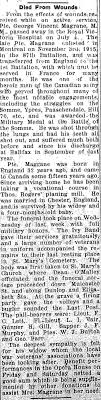 Search barrie obituaries and condolences, hosted by echovita.com. George Vincent Magrane The Canadian Virtual War Memorial Veterans Affairs Canada