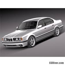 Bmw M5 E34 1988 1996 3d Model Cgriver Bmw M5 Bmw Bmw E34