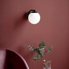 geschwungene wandleuchte grant schwarz e14 nordlux 47091003 wandleuchte wand leuchtmittel e27