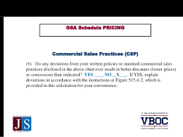 Fed Gov Con Gsa Schedules For Beginners