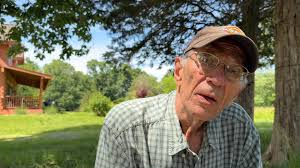 Neighbor Bre and her boyfriend Dustin went fishing in the pond at the 125  Hubbard base camp and they caught a winner! Glad to see that the work we've  been doing on