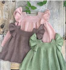 Bebek Orgu Elbise Modelleri Baby Knitting Patterns Sirin Elbiseler Baby Outfits