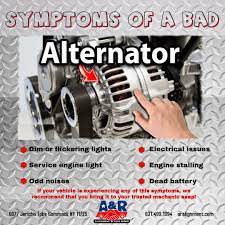 Visual signs your alternator is failing. Symptoms Of A Bad Alternator A R Alignment Auto Repair
