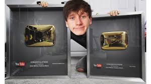 It has the youtuber's name embossed on it, along with the message, for passing 1,000,000 subscribers.. Explaining Each Youtube Gold Play Button Version Youtube