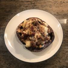 Stuffed Portobello Mushrooms Recipe Stuffed Mushrooms Food Portobello Mushroom