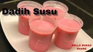 Pertama kali cuba buat dadih. Dadih Susu Strawbery Youtube