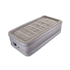 Sable Inflatable Air Bed Single Size With Built In Electric Pump Inflatable Air Mattress For Camping Travelling Mattress Inflatable Air Mattress Air Mattress