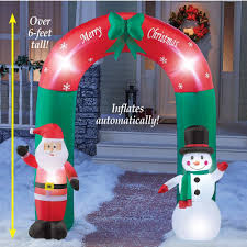 How big is a joiedomi christmas inflatable christmas tree? Large Inflatable Christmas Decoration Party Light Up Santa Reindeer In Outdoor Yard Decor Home Garden