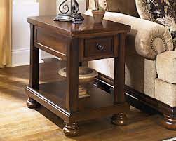 With a handy spring loaded marion. Porter Chairside End Table Ashley Furniture Homestore