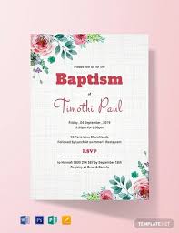 It's easy to create an amazing christening invitation in canva! 15 Best Baptism Card Examples Templates Download Now Examples