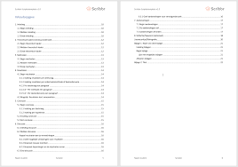 Inhoudsopgave Van Een Scriptie