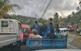Residents of northern areas on the caribbean island of st vincent have been ordered to evacuate homes due to a significant increase in the risk of an eruption at the la soufriere volcano. N8uycop15dgo5m