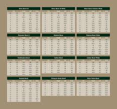Sizing Chart For Riding Boots Width Size Chart