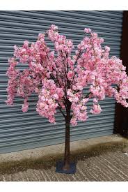The small, dwarf or upright cherry blossom varieties in this section have been specially selected from our full range of cherry trees because they are suitable for small gardens. Artificial Cherry Blossom Tree Weeping 1 8m Pink Artificial Plants