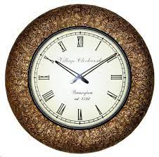 Check out our india wall clock selection for the very best in unique or custom, handmade pieces from our clocks shops. Indian Floral Golden Carving Design Home Decorative Wooden Wall Decor Clock Clock Wall Clock Wooden Wall Clock