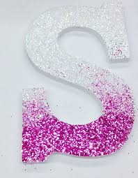 Diy Tutorial How To Make Glitter Ombre Oversized Monograms Capitol Romance Real Dc Weddings Diy Letters How To Make Glitter Letter A Crafts