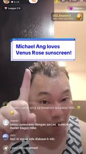 Venus Rose: Sunscreen Terbaik Favorit Michael Ang