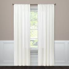 108 X54 Light Filtering Curtain Panel Cream Threshold White Paneling Curtains Panel Curtains