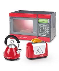 Look At This Zulilyfind Toy Microwave Zulilyfinds Kettle And Toaster Kettle And Toaster Set Play Kitchen