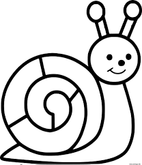 Oh ! l'escargot .... - Mon scrapbooking par Tatalo | Coloriage escargot, Escargot  dessin, Coloriage
