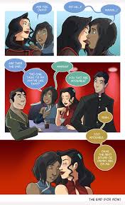 No tomorrow's epilogue, set on the cusp of the impending asteroid arrival, served as more of a footnote than an actual reveal. Asami Loves Korra Battle Couple Part 6 Korra Korra Comic Korra Avatar