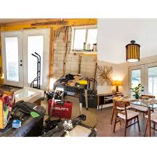 Overstock.com (i actually paid $200 less even beyond the sale price) because i got it in brass gold, then sprayed it with krylon. Before And After Dining Room Renovation Of Home 2 Live Like You Are Rich