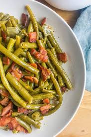 Southern Style Green Beans With Bacon Recipe Recipe Green Beans With Bacon Green Beans Bacon Recipes