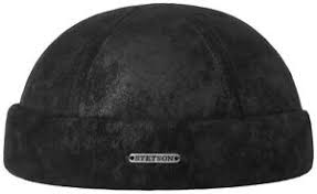 Stetson Leder Docker Cap Biker Mutze Ocala 1 Schwarz Antik Pigskin S Xxl Neu Ebay