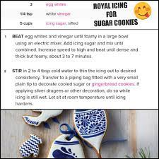 Meringue powder is sometimes confused with powdered egg whites, but these two ingredients have one major difference. Easy Royal Icing Recipe Without Meringue Or Tartar Powder Perfect For Decorating Sugar Cookies Add In Easy Royal Icing Recipe Royal Icing Recipe Icing Recipe