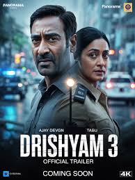 Drishyam 3 heats up conversation as Tabu steals the spotlight while Rajat  Kapoor casually admits his character has “no arc” in the film, maintaining  a subtle presence in the thriller. Read more: