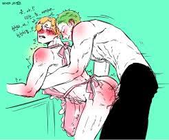 dozer (id=4829811), roronoa zoro, sanji (one piece), one piece, highres,  2boys, anal, apron, ass, bruise, injury, kitchen, male focus, multiple  boys, sex, yaoi - Image View - | Gelbooru - Free Anime and Hentai Gallery