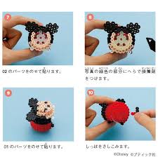 アイロンビーズでツムツムを作ろう 立体的なモンスターズ インクのマイクの作り方 ディズニーハンドメイド ぬくもり アイロンビーズ アクアビーズ 図案 ハンドメイド