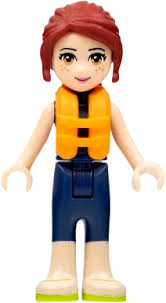 LEGO Friends Skeleton Plain Head • Minifig gen103 • SetDB